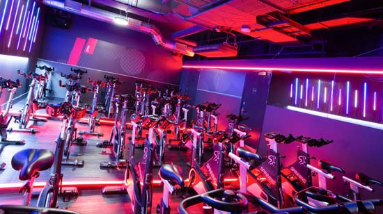 Fitness First Hammersmith RED LED Tape 2