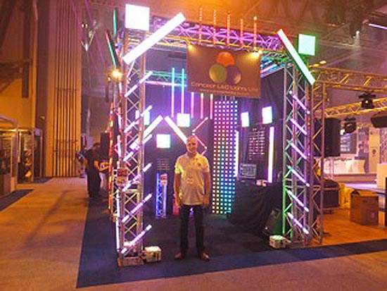 Concept LED Lights Have A Great Time At PRO